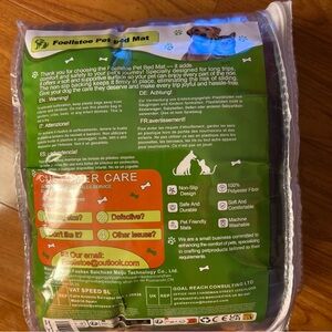 Foellstoe Dog Bed Mat for Car, Non-Slip Plaid Dog Size 56”x28.7”